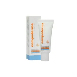 کرم ضدآفتاب SPF50 آکواریچ مناسب پوستهای نرمال و خشک حجم 40 میل کامپودرما