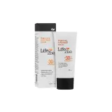 کرم ضد آفتاب و ضد لک با SPF30 رنگی بژ طبیعی حجم 40 میل لایف توبی