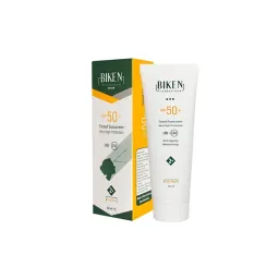 کرم ضدآفتاب SPF50+ رنگی مناسب پوستهای خشک شماره 2+ حجم 50 میل بیکن