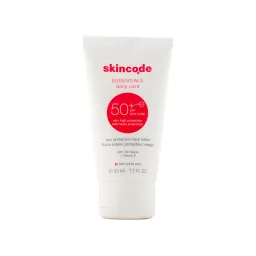 لوسیون ضد آفتاب SPF50 مدل SUN PROTECTIVE حجم 50 میل اسکین کد