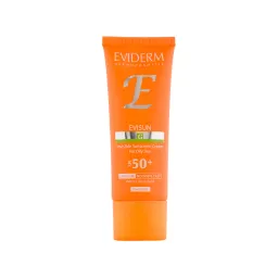 کرم ضد آفتاب با SPF50 بی رنگ مدل G مناسب پوست چرب حجم 40 میل اویدرم