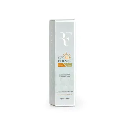 کرم ضد آفتاب با SPF50 بژ طبیعی مناسب پوست خشک و حساس حجم 50 میل آر اف