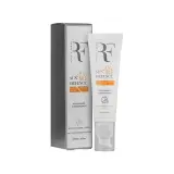 کرم ضد آفتاب با SPF50 بی رنگ مناسب پوست چرب و مختلط حجم 50 میل آر اف