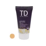 کرم ضد آفتاب با SPF50 رنگی بژ طبیعی مناسب پوست دارای لک حجم 50 میل توتال درم