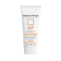 ضد آفتاب فلوئیدی با SPF50 آنتی آکنه مدل PHOTOTYPIQUE مناسب پوست چرب و دارای جوش حجم 40 میل درماتیپیک