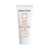 کرم ضد آفتاب با SPF50 رنگی نچرال بژ مدل فتوتیپیک مناسب پوست خشک حجم 50 میل درماتیپیک
