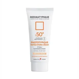 کرم ضد آفتاب با SPF50 نچرال بژ مدل فتوتیپیک مناسب پوست خشک حجم 50 میل درماتیپیک