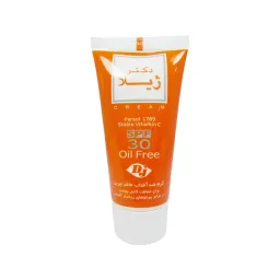 کرم ضد آفتاب با SPF30 رنگی مناسب انواع پوست حجم 30 میل دکتر ژیلا