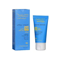 کرم ضد آفتاب با SPF50 بی رنگ مدل آندروسان پروتکشن حجم 50 میل دکتر ژیلا
