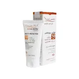 کرم ضد آفتاب با SPF50 بی رنگ مدل مولتی پروتکشن حجم 50 میل دکتر ژیلا