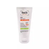 کرم ضد آفتاب با SPF50 بی رنگ مناسب پوست چرب و مختلط حجم 40 میل رزاکلین