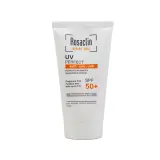 کرم ضد آفتاب با SPF50 بی رنگ مناسب پوست خشک و نرمال حجم 40 میل رزاکلین