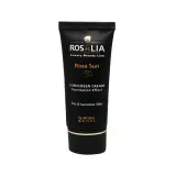 کرم ضد آفتاب با SPF50 رنگی بژ روشن مدل Rosa Sun مناسب پوست خشک حجم 40 میل رزالیا