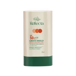 ضد آفتاب استیکی مینرال با SPF50 فاقد جاذب شیمیایی وزن 20 گرم رفلکتا
