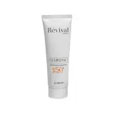 کرم ضد آفتاب و روشن کننده با SPF50 بی رنگ مناسب انواع پوست حجم 50 میل رویوال