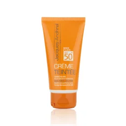 کرم ضد آفتاب با SPF50 بژ روشن مناسب پوست چرب و مستعد آکنه حجم 50 میل ژاک آندرل
