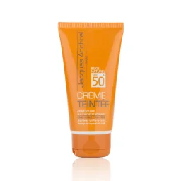 کرم ضد آفتاب با SPF50 بژ طبیعی مناسب پوست خشک و نرمال حجم 50 میل ژاک آندرل