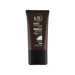 کرم ضد آفتاب با SPF50 بی رنگ مناسب آقایان حجم 50 میل ژوت