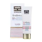 کرم ضد آفتاب فلوئیدی با SPF50 بی رنگ مناسب انواع پوست حجم 50 میل ساین اسکین