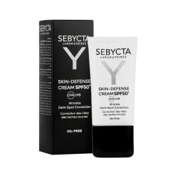 کرم ضد آفتاب با SPF50 مدل SKIN DEFENSE حجم 40 میل سبیکتا