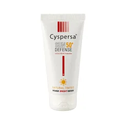 کرم ضد آفتاب با SPF50 رنگی روشن کننده حجم 50 میل سیسپرسا