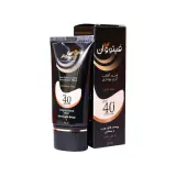 کرم ضد آفتاب با SPF40 رنگی بژ خیلی روشن مناسب پوست چرب و حساس حجم 30 میل فیتووان