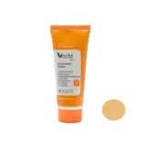 کرم ضد آفتاب با SPF50 رنگی بژ طبیعی مناسب پوست چرب و مستعد آکنه حجم 40 میل وچه