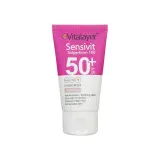 کرم ضد آفتاب با SPF50 رنگی نچرال بژ مدل Sensivit مناسب پوست حساس حجم 40 میل ویتالیر