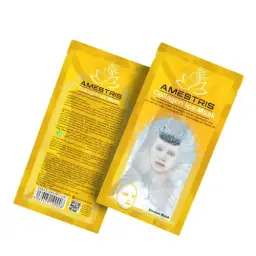 ماسک صورت ورقه ای آیس دابل مدل Collagen وزن 25 گرم آمستریس