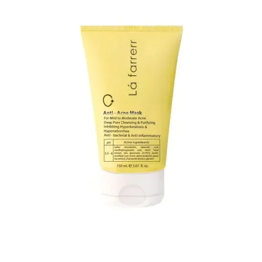 ماسک صورت ضدآکنه مناسب پوستهای مستعد آکنه حجم 150 میل لافارر