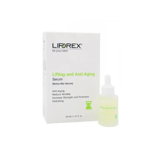 سرم لیفتینگ و ضدچروک و مغذی حجم 30 میل لیپورکس