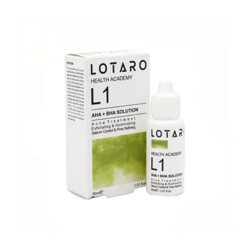 سرم ضدجوش و لایه بردار حاوی AHA حجم 30 میل لوتارو