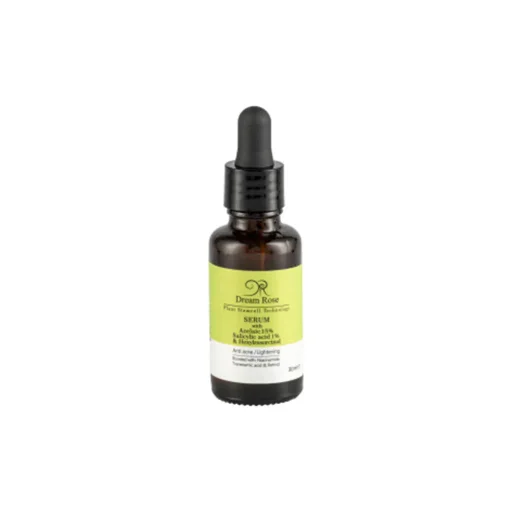 سرم ضدجوش و روشنکننده حاوی 15 درصد آزلائیک اسید و 1 درصد سالسیلیک اسید حجم 30 میل دریم رز