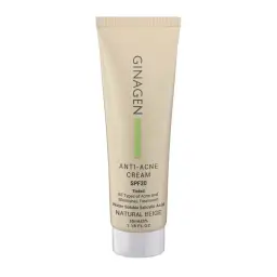 کرم ضد جوش با SPF20 بژ طبیعی حجم 35 میل ژیناژن