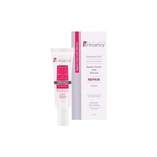 کرم ترمیمکننده سیلکونی مناسب پوستهای آسیبدیده حجم 30 میل پرمانسی