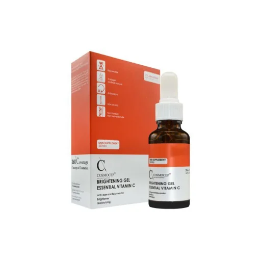 ژل روشنکننده حاوی ویتامین C حجم 30 میل کازموسپ