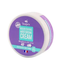 کرم مرطوبکننده دست و صورت حاوی بلوبری و لیمو حجم 220 میل سوپکس