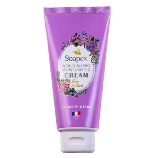 کرم مرطوبکننده تیوپی دست و صورت حاوی بلوبری و لیمو حجم 90 میل سوپکس