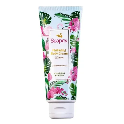 کرم مرطوبکننده تیوپی بدن حاوی روغن شی باتر حجم 130 میل سوپکس