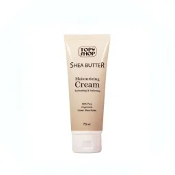 کرم مرطوبکننده تیوبی حاوی شی باتر حجم 75 میل تاپ شاپ