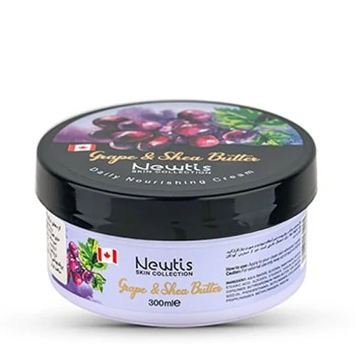 کرم مرطوبکننده کاسهای انگور حجم 300 میل نیوتیس
