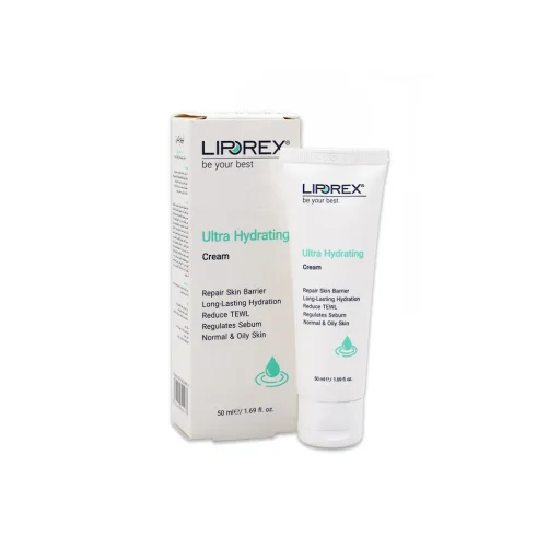 کرم آبرسان مناسب پوستهای نرمال تا چرب حجم 50 میل لیپورکس