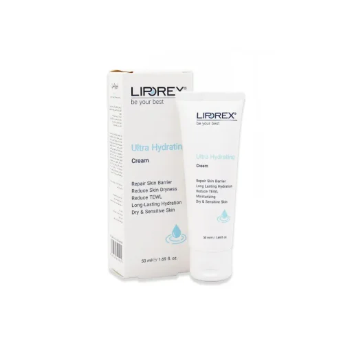 کرم آبرسان مناسب پوستهای خشک و حساس حجم 50 میل لیپورکس