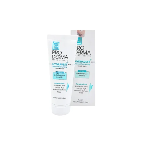 کرم مرطوبکننده فاقد چربی فاقد رنگ حجم 40 میل پرودرما