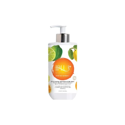 ژل آبرسان حاوی سدیم آسکوربیل فسفات و هیالورونیک اسید حجم 350 میل آی پلاس