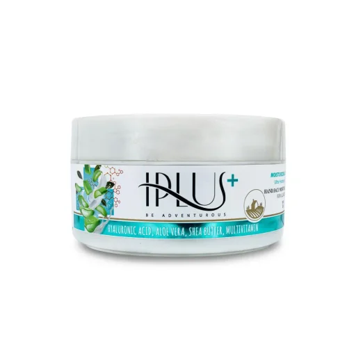 کرم کاسهای آبرسان قوی حاوی ژل آلوئهورا و هیالورونیک اسید حجم 200 میل آی پلاس