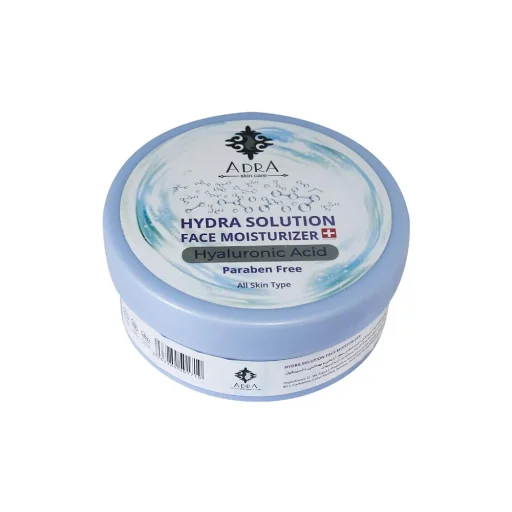 کرم آبرسان کاسهای حاوی هیالورونیک اسید فاقد پارابن حجم 200 میل آدرا