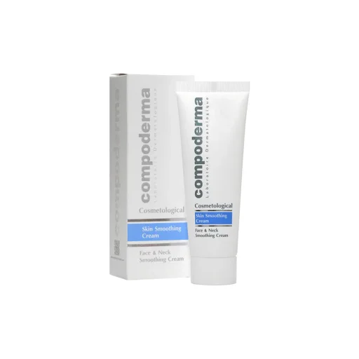 کرم مرطوبکننده و آبرسان صورت و گردن مناسب پوستهای خشک حجم 50 میل کامپودرما