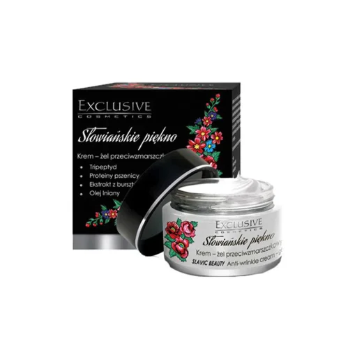 کرم ژل آبرسان و ضدچروک اسلاویک بیوتی حجم 50 میل اکسکلوسیو