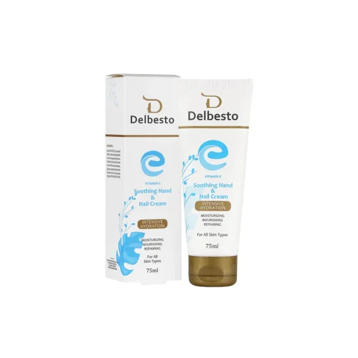 کرم آبرسان دست و ناخن حاوی ویتامین E حجم 75 میل دلبستو